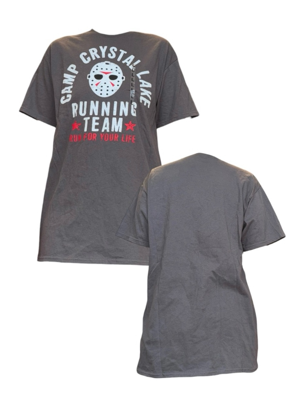NWOT Unisex Camp Crystal Lake Running Team Shirt